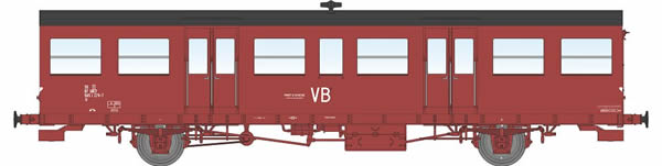 REE Modeles VB-155 - Passenger Coach VOITURE